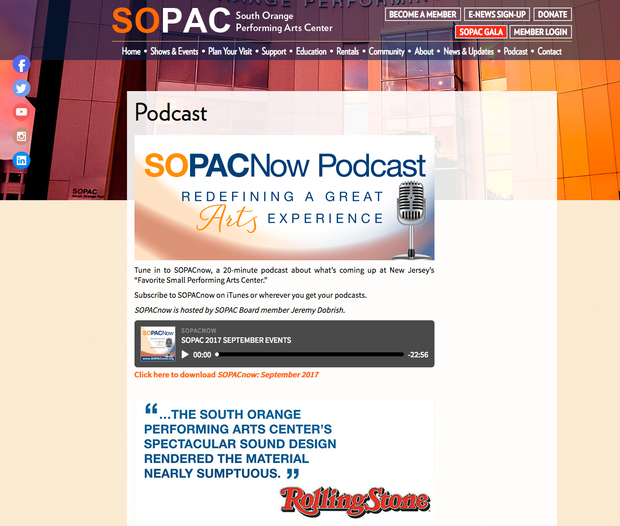 SOPAC-Facility Rentals